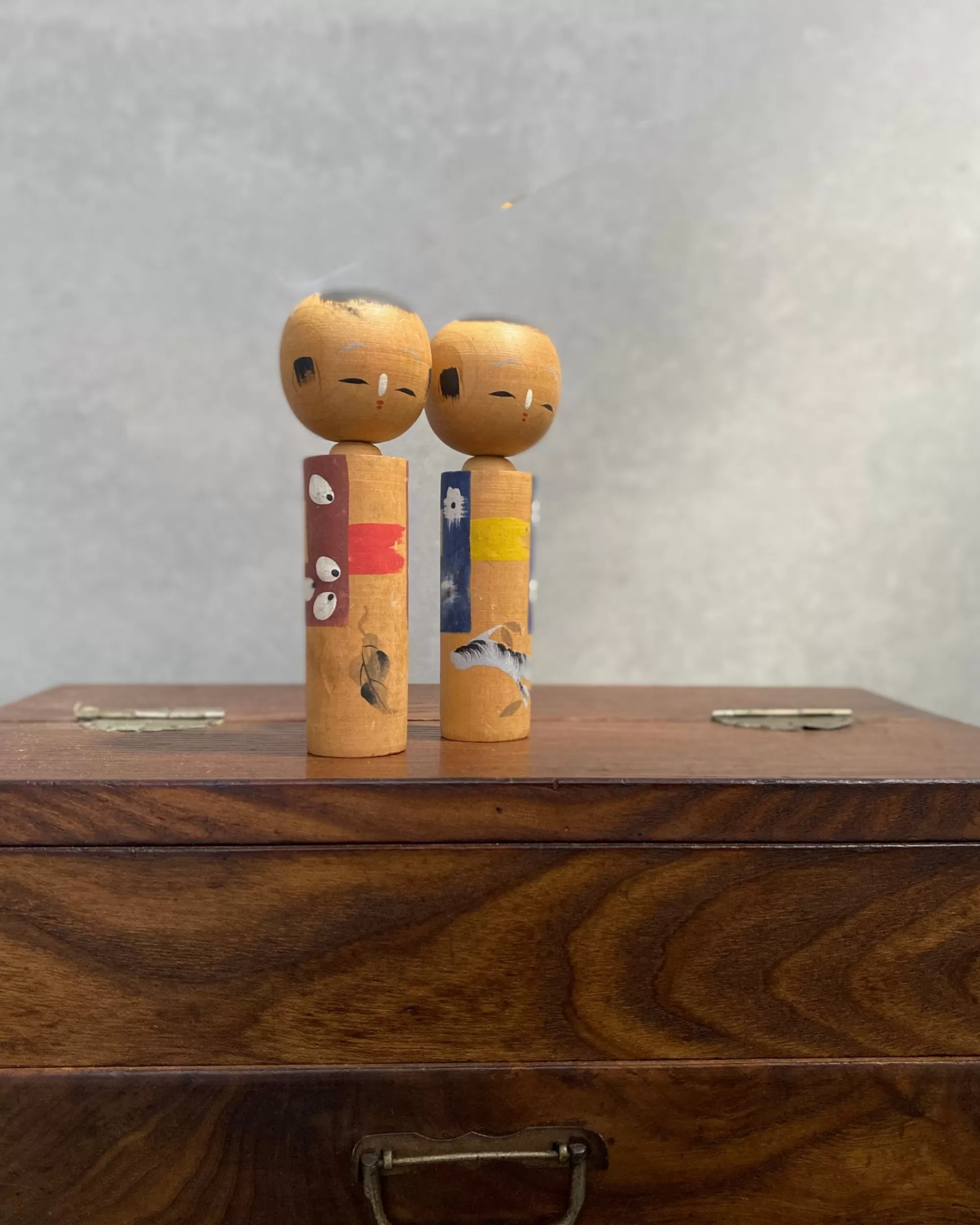 the maker Duo Kokeshi Japonais Vintage Sale