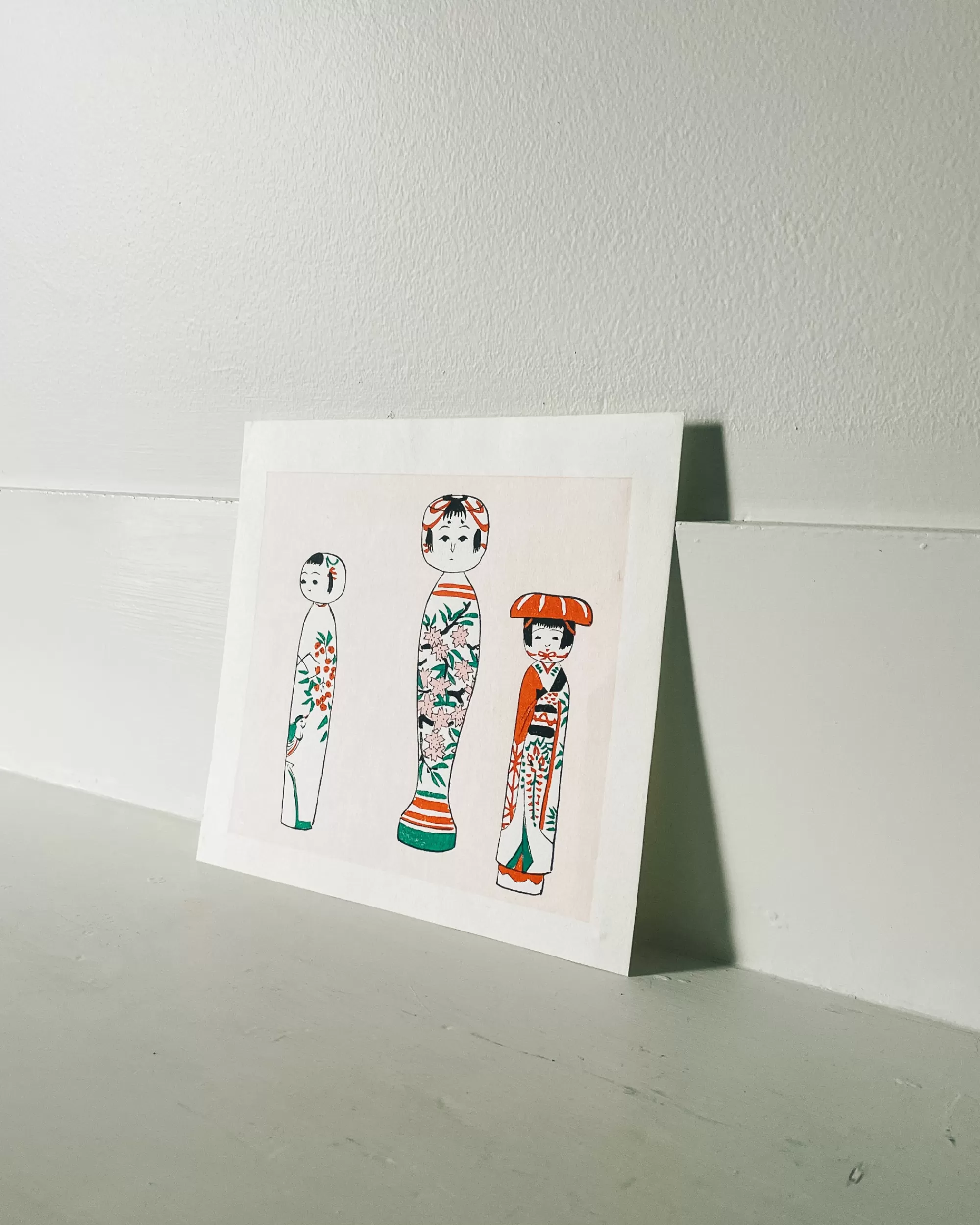 the maker Gravure De Poupee Kokeshi Vintage Online