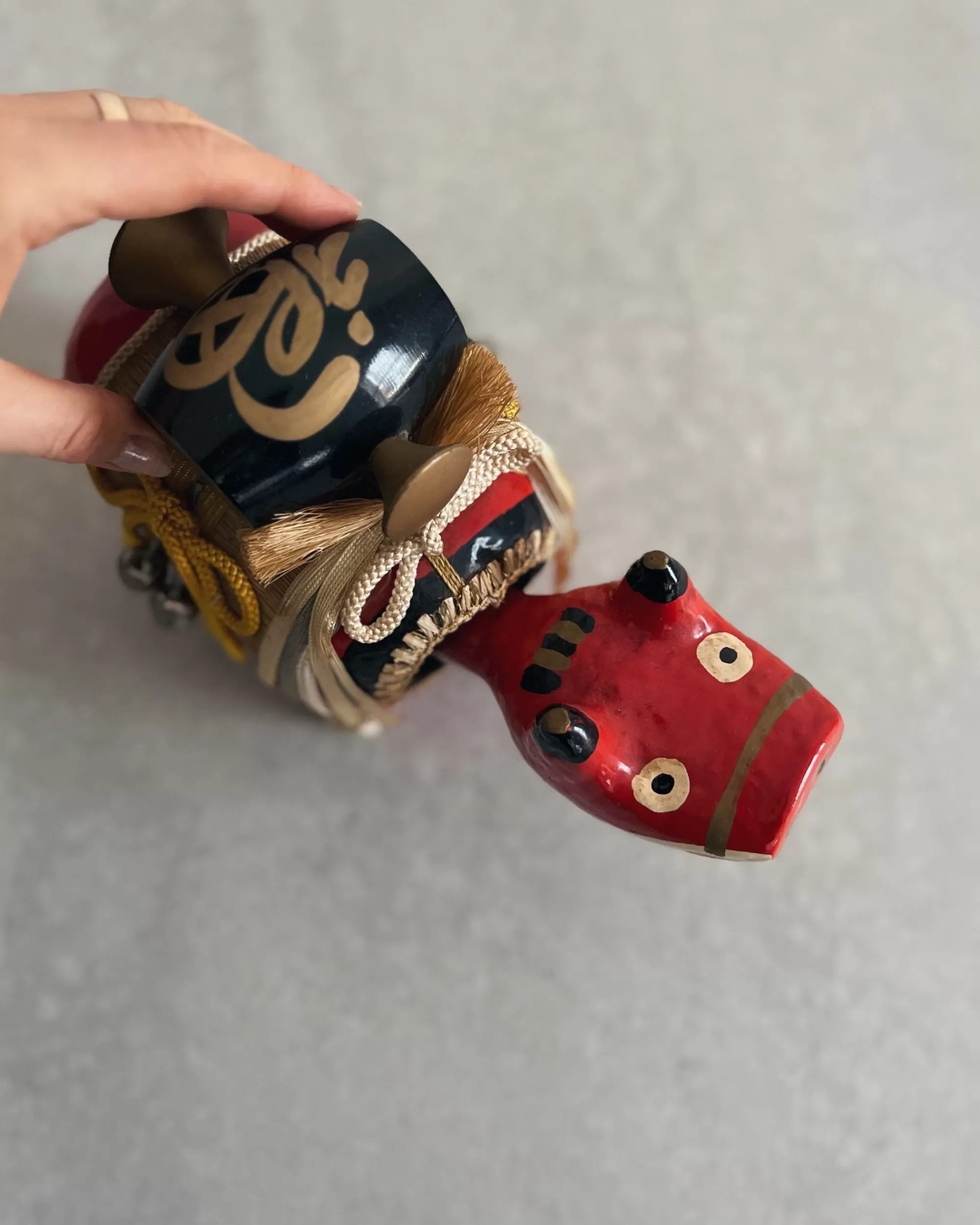 the maker Jouet Folklorique Japonais Akabeko Vintage Clearance