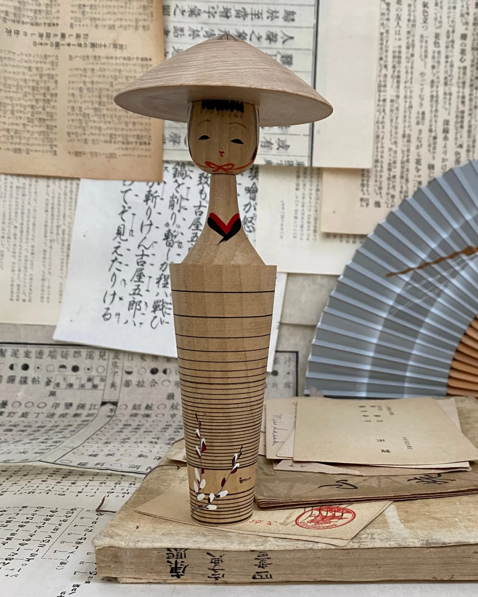 the maker Kokeshi Japonais Vintage En Boite Cheap