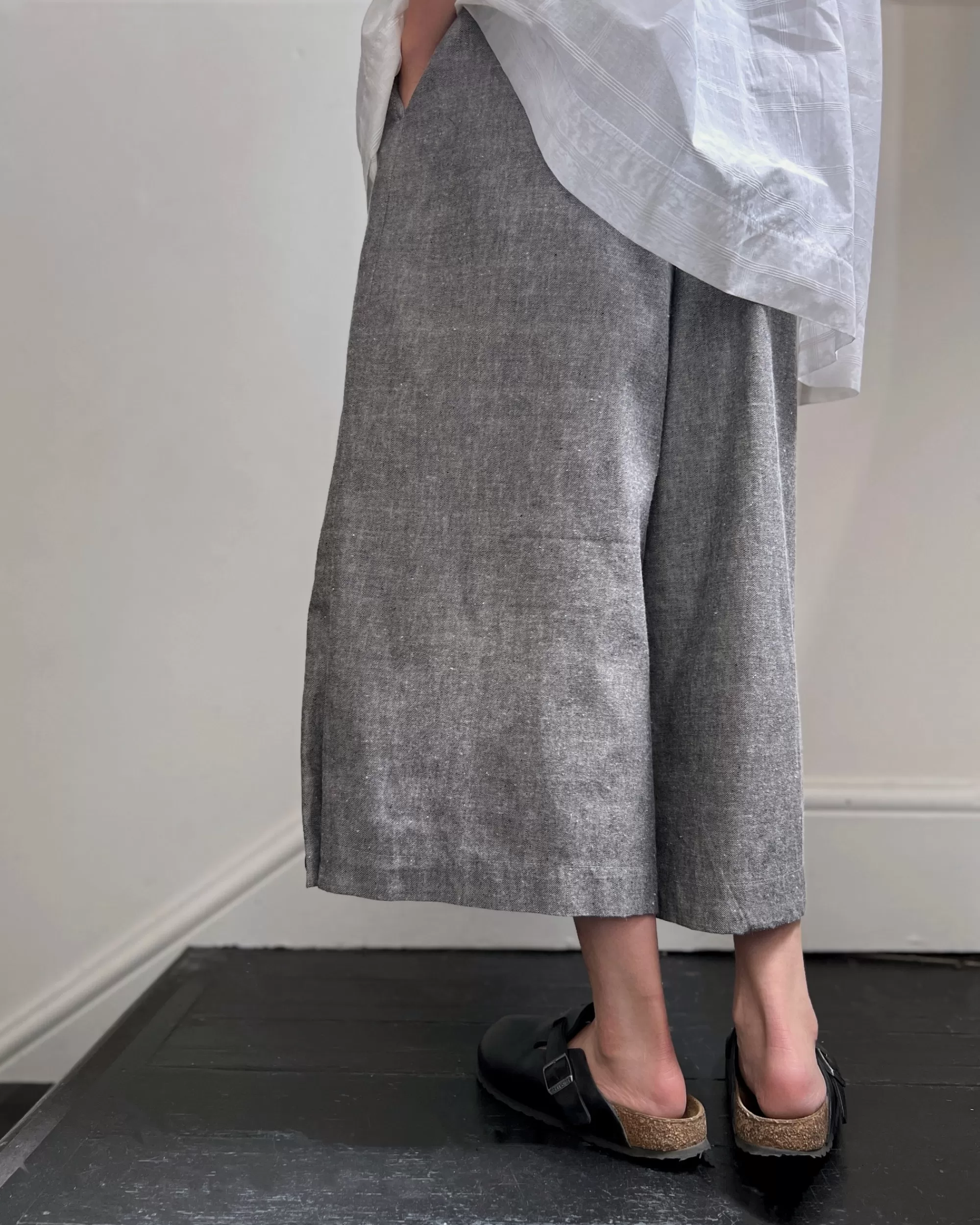 LJ struthers : Pantalon En Serge Bicolore Shop