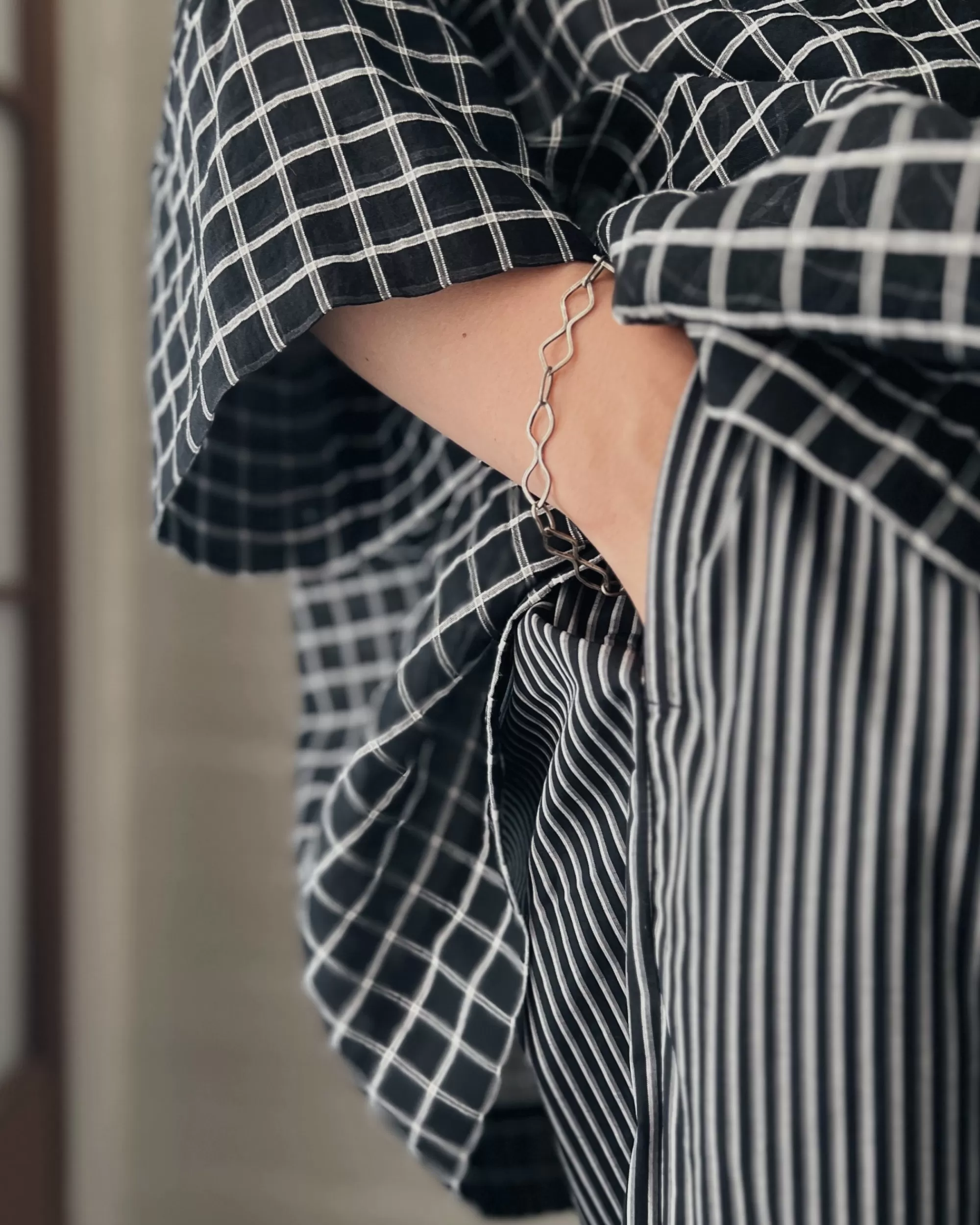 modern marcel Marcel Moderne : Bracelet Argent Vintage New