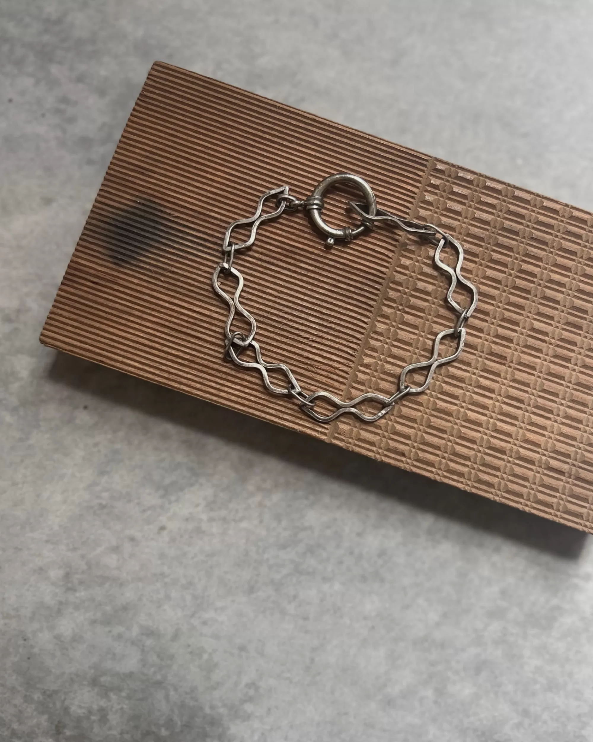 modern marcel Marcel Moderne : Bracelet Argent Vintage New