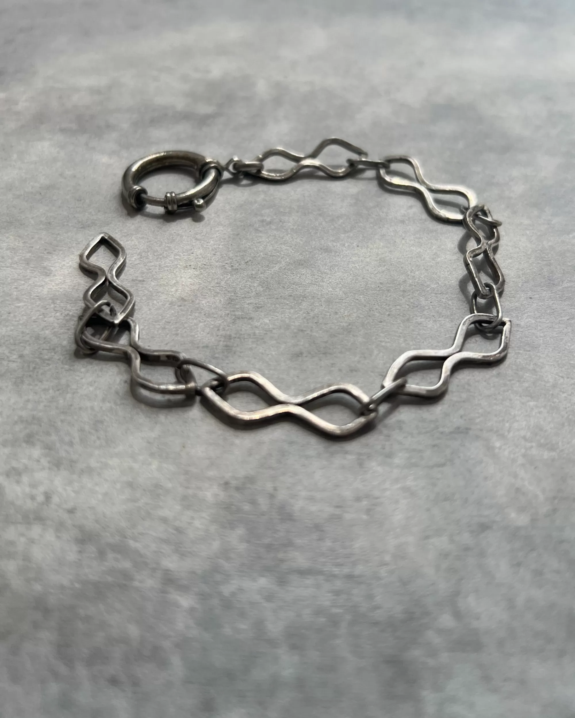 modern marcel Marcel Moderne : Bracelet Argent Vintage New