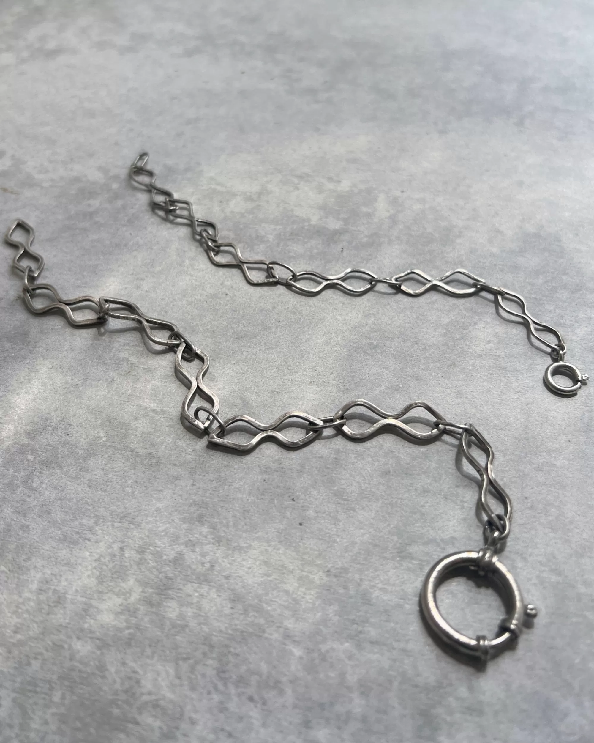 modern marcel Marcel Moderne : Bracelet Argent Vintage New