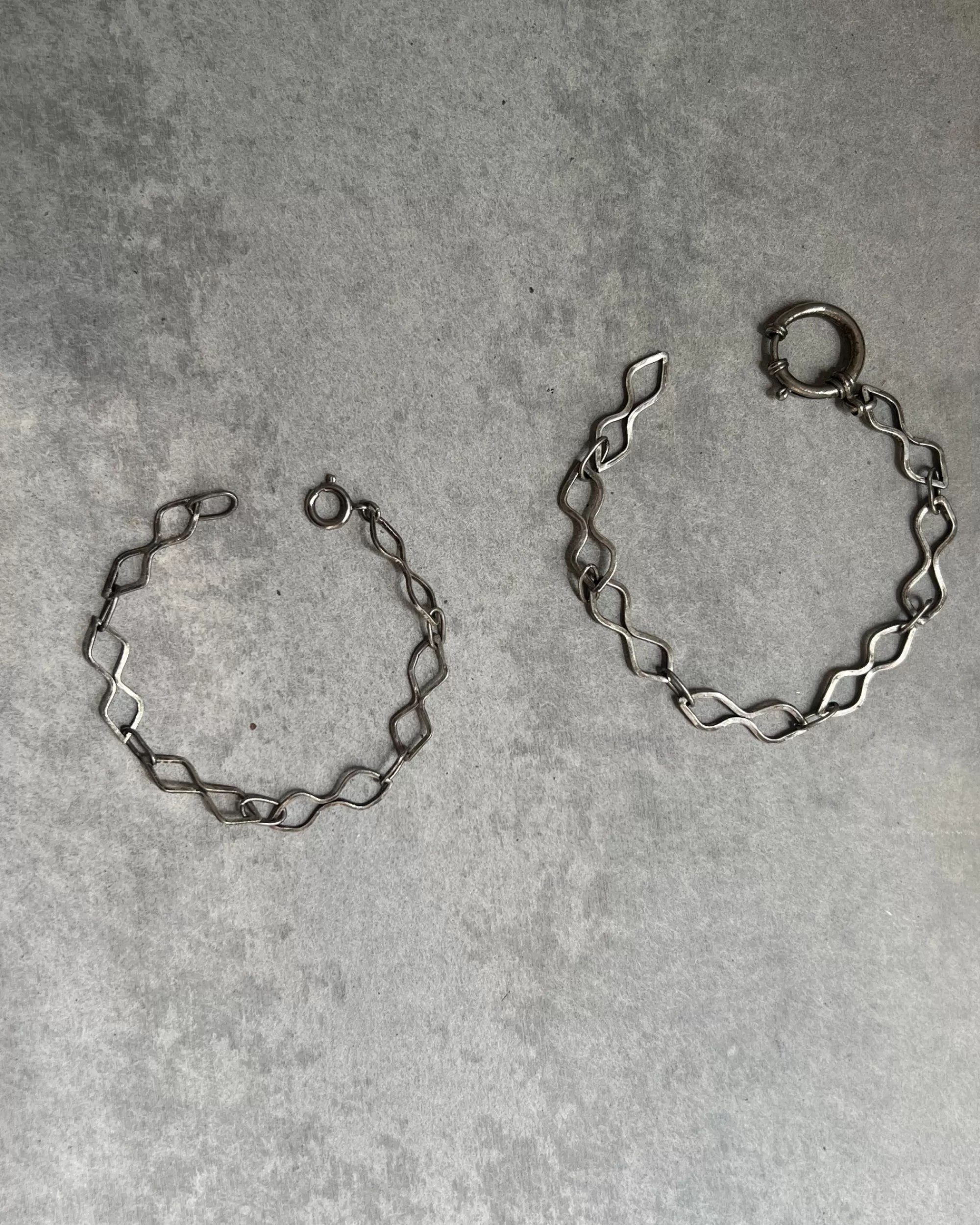 modern marcel Marcel Moderne : Bracelet Argent Vintage New