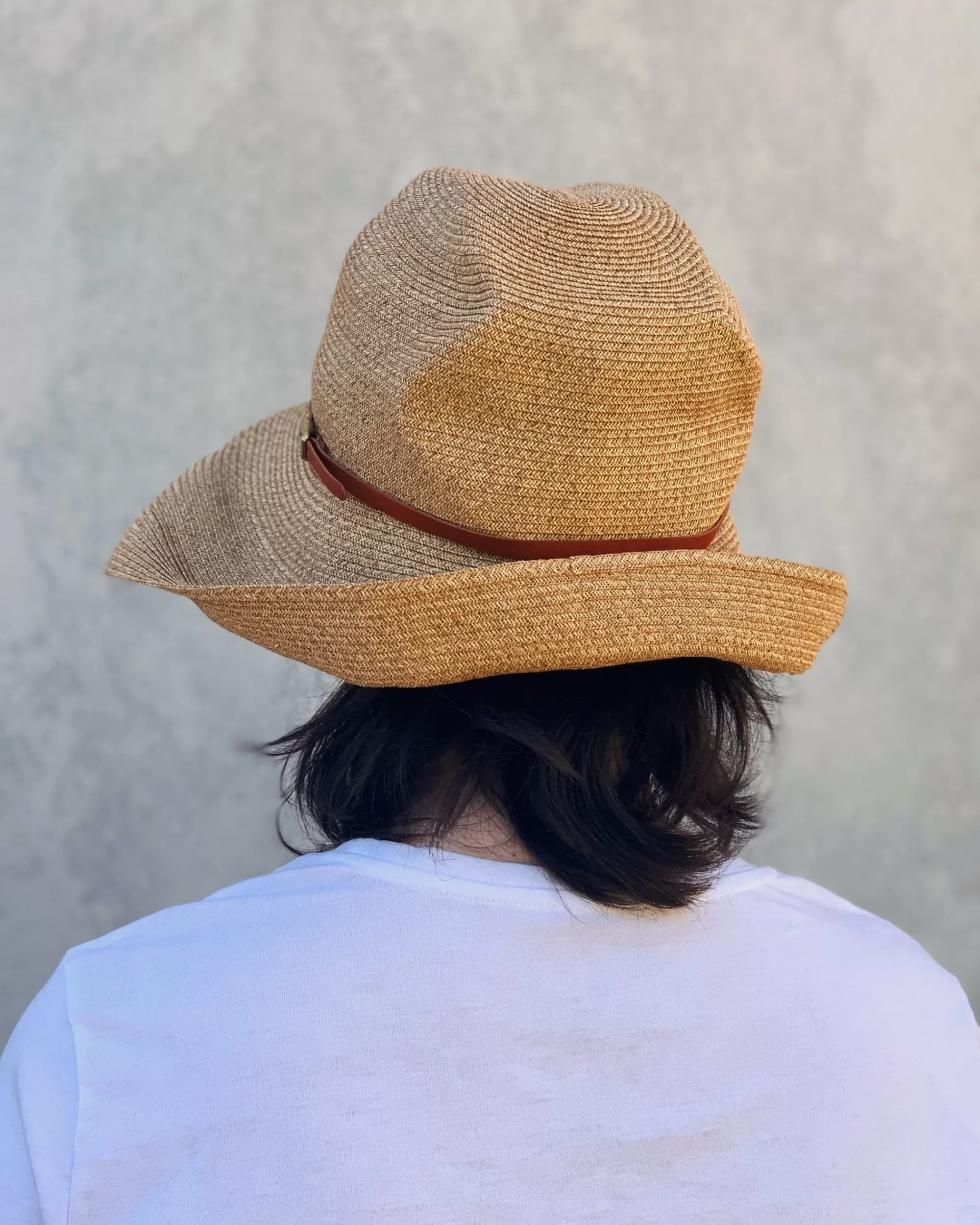 mature ha : Chapeau Boxe En Orge Avec Garniture En Cuir New