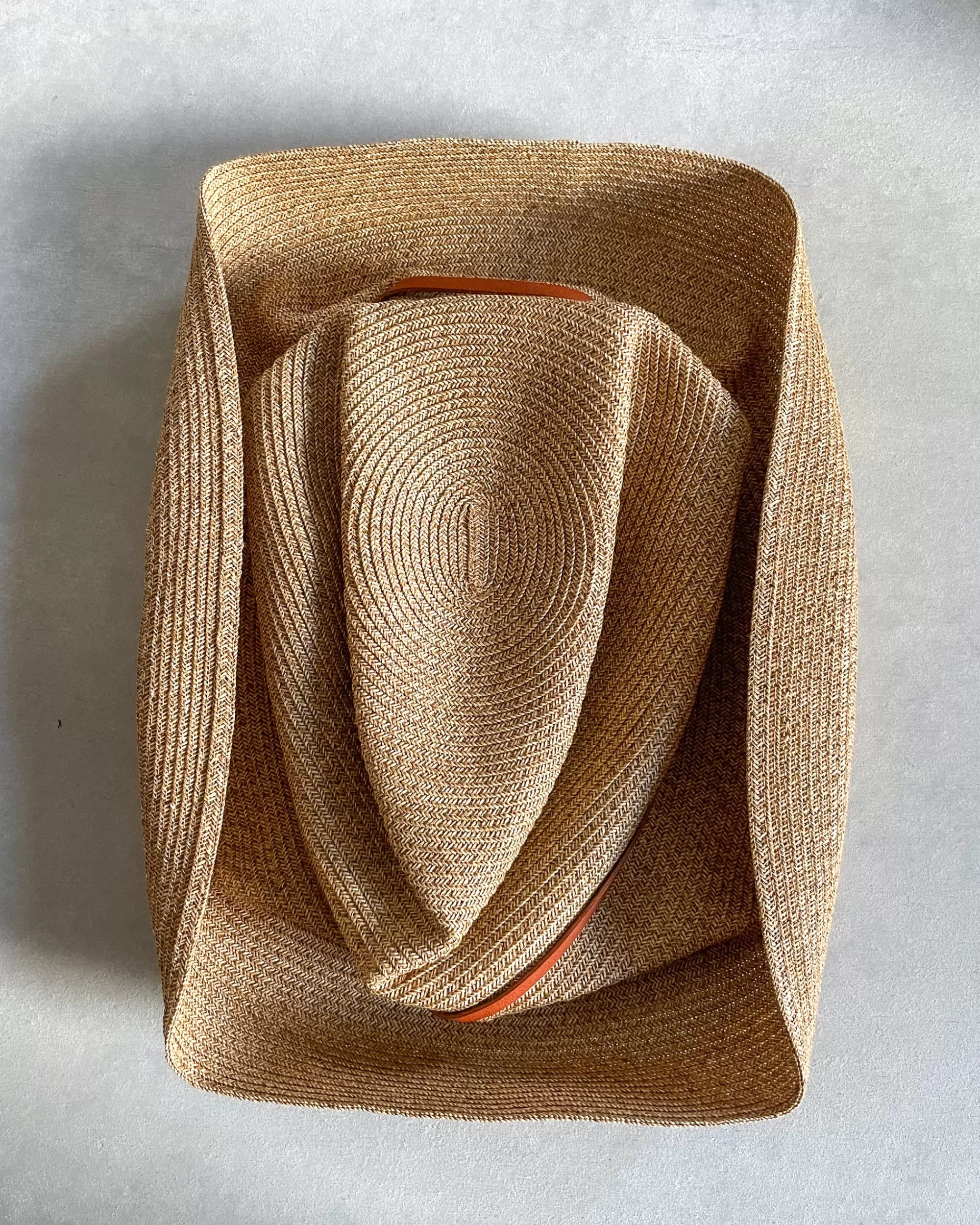 mature ha : Chapeau Boxe En Orge Avec Garniture En Cuir New