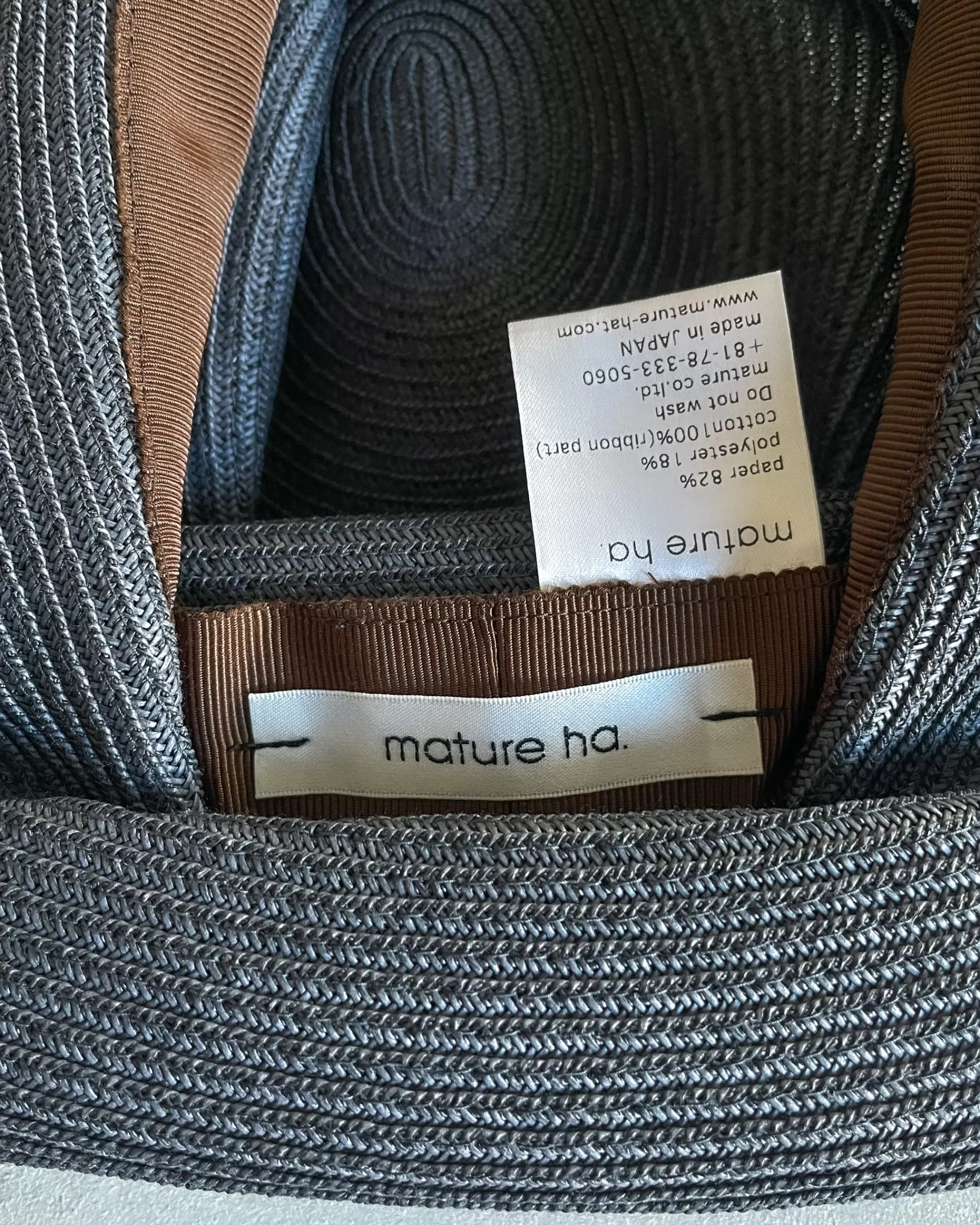 mature ha : Chapeau En Boite En Charbon Avec Ruban Carbone Sale