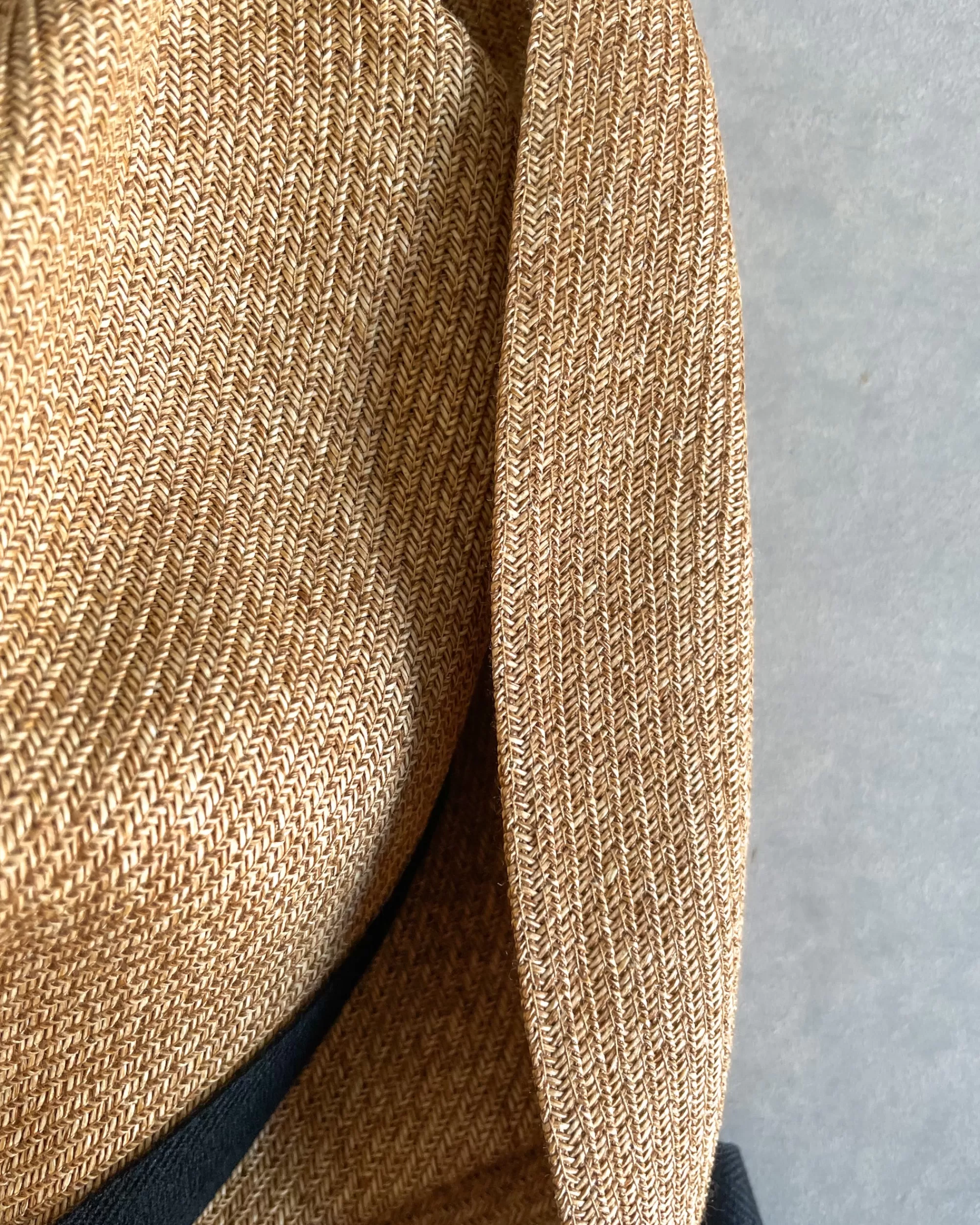 mature ha : Chapeau En Boite En Orge Avec Ruban Carbon Garden Flash Sale