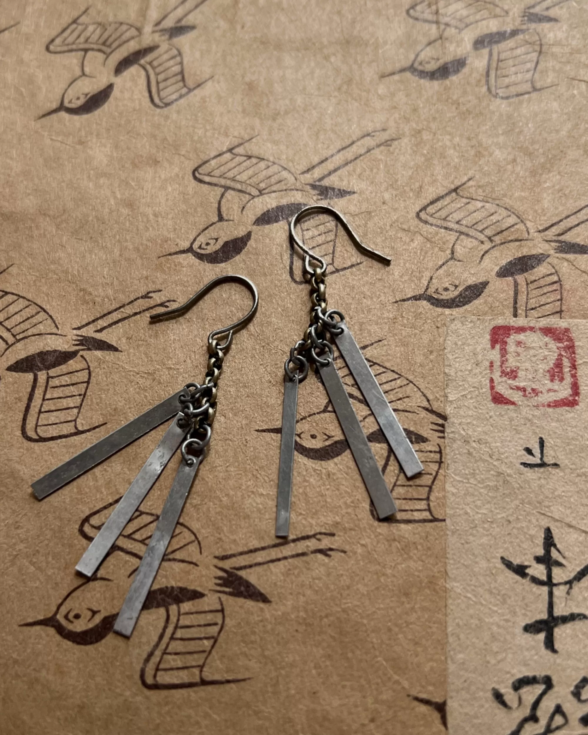 modern marcel : Boucles D'Oreilles Deco Vintage Online