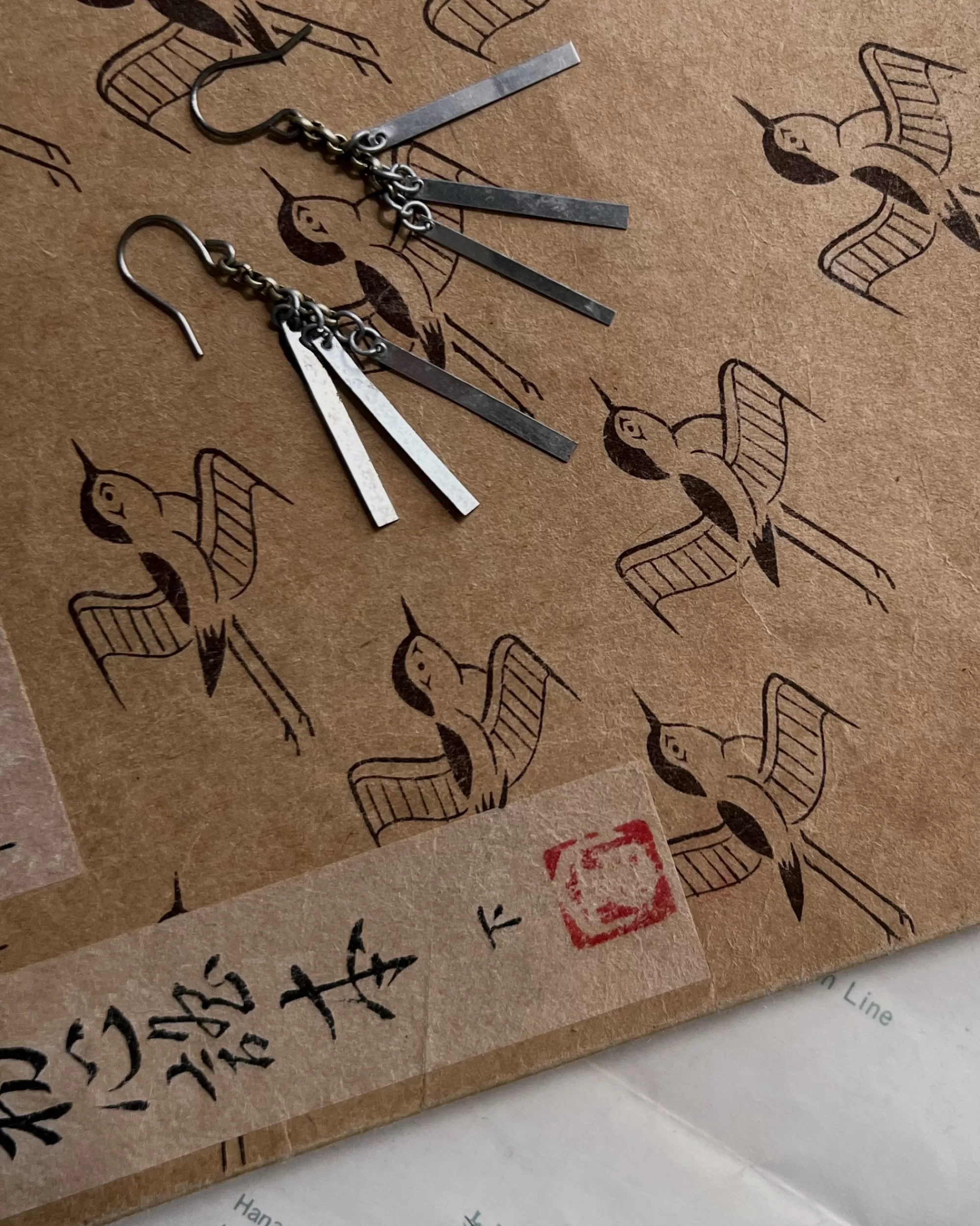 modern marcel : Boucles D'Oreilles Deco Vintage Online