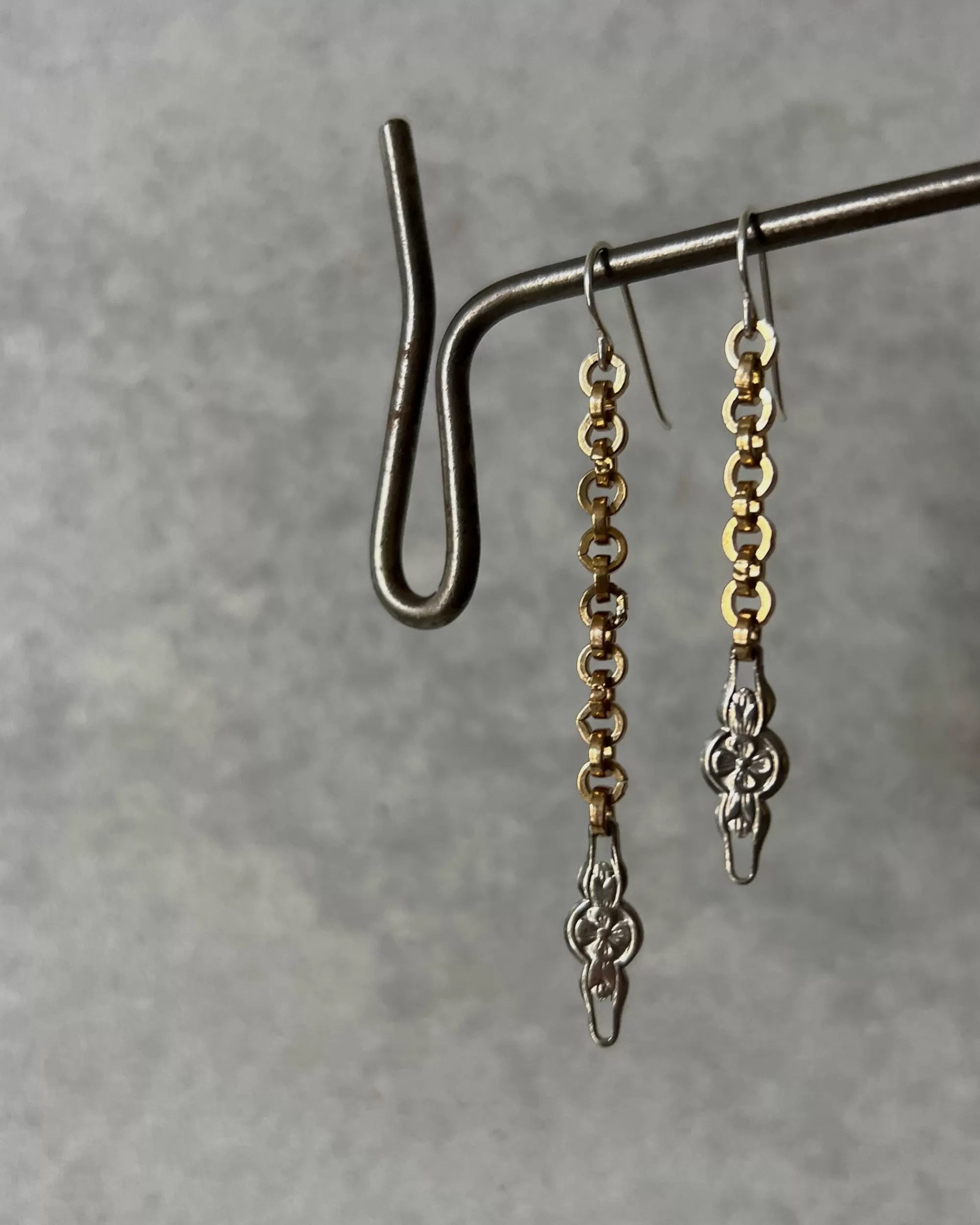 modern marcel : Boucles D'Oreilles Pendantes Deco Vintage Outlet