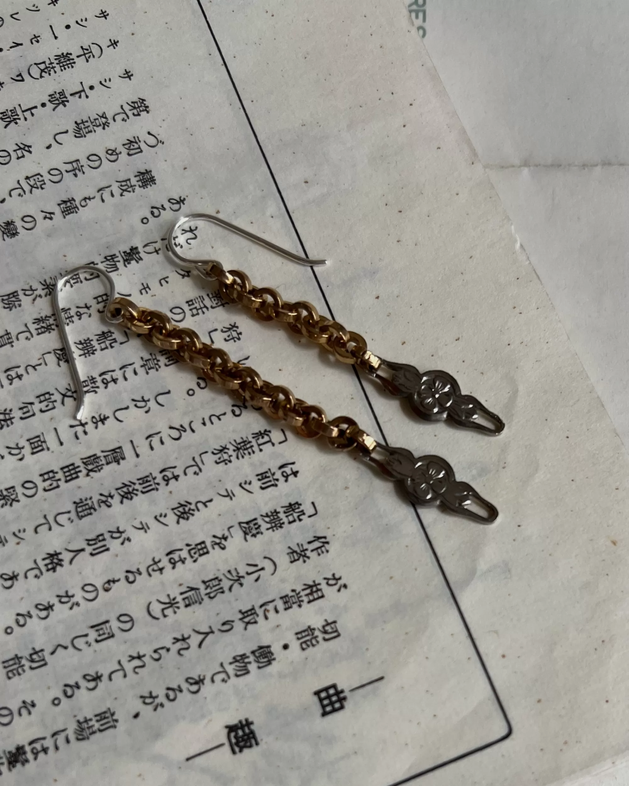 modern marcel : Boucles D'Oreilles Pendantes Deco Vintage Outlet