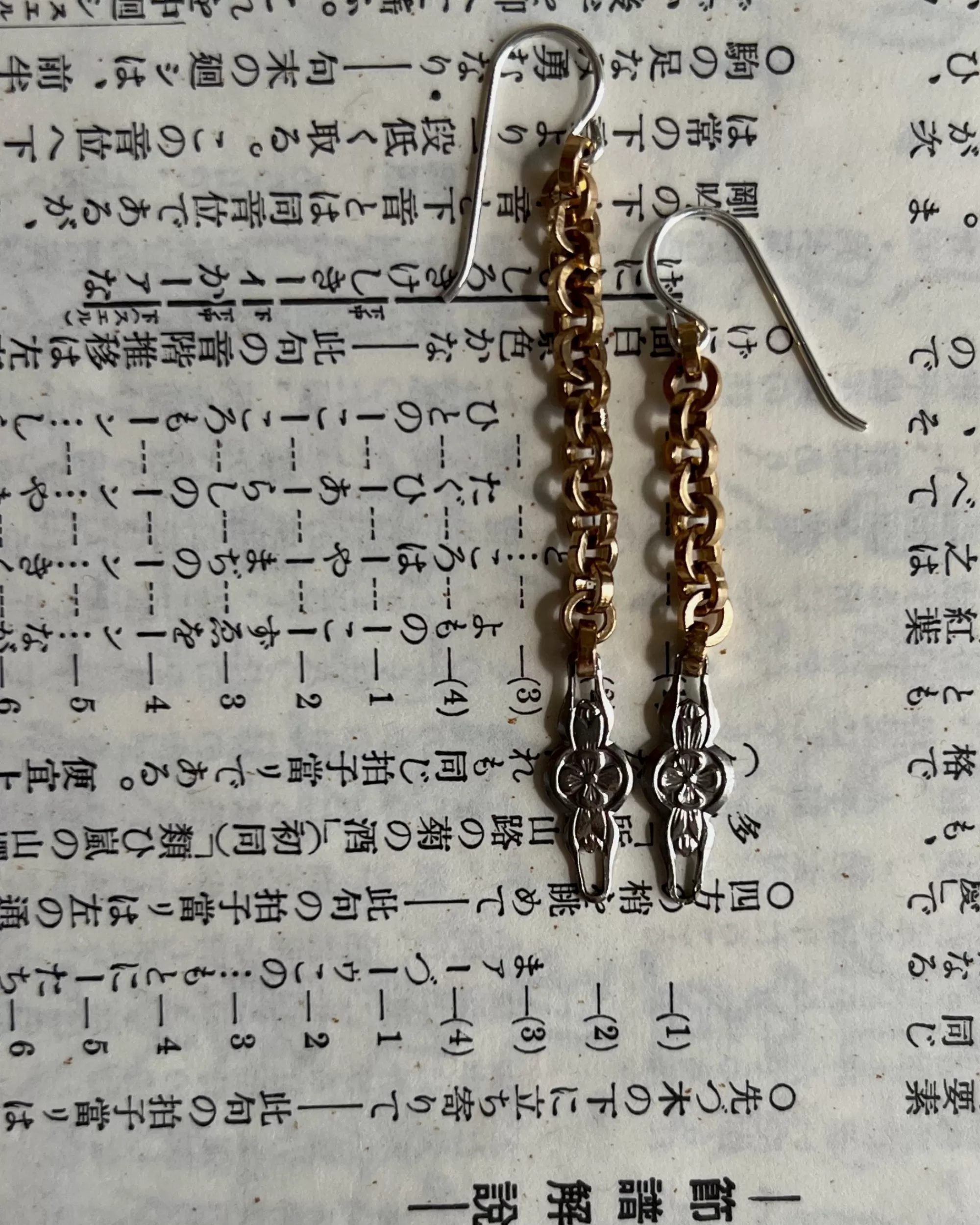 modern marcel : Boucles D'Oreilles Pendantes Deco Vintage Outlet