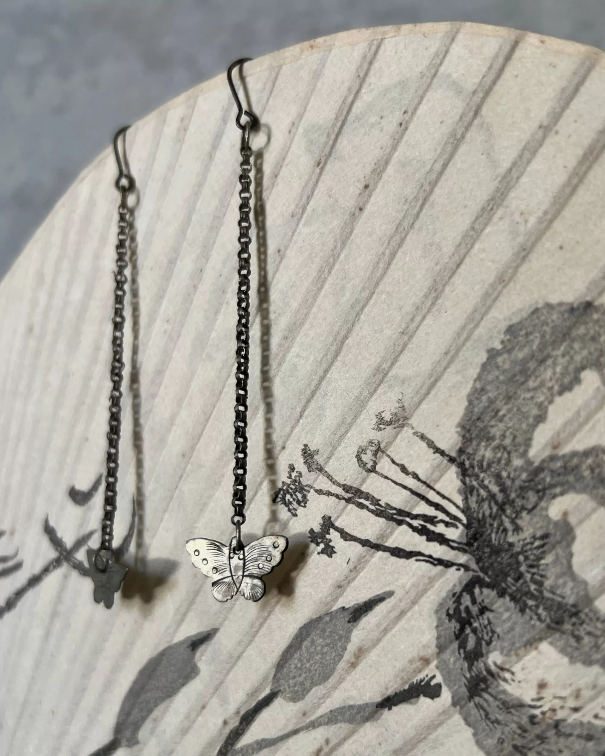 modern marcel : Boucles D'Oreilles Pendantes Papillon Vintage Best Sale