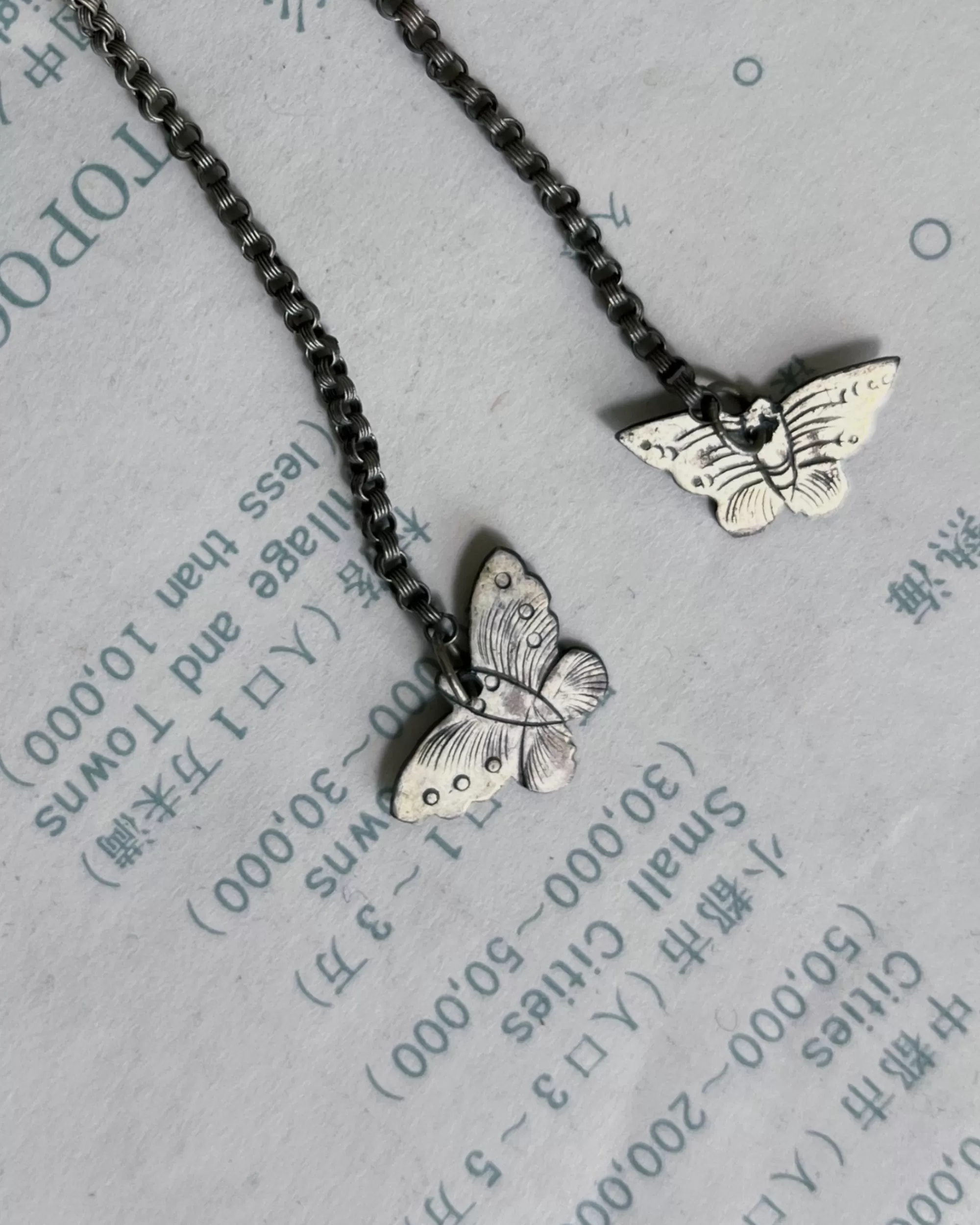 modern marcel : Boucles D'Oreilles Pendantes Papillon Vintage Best Sale
