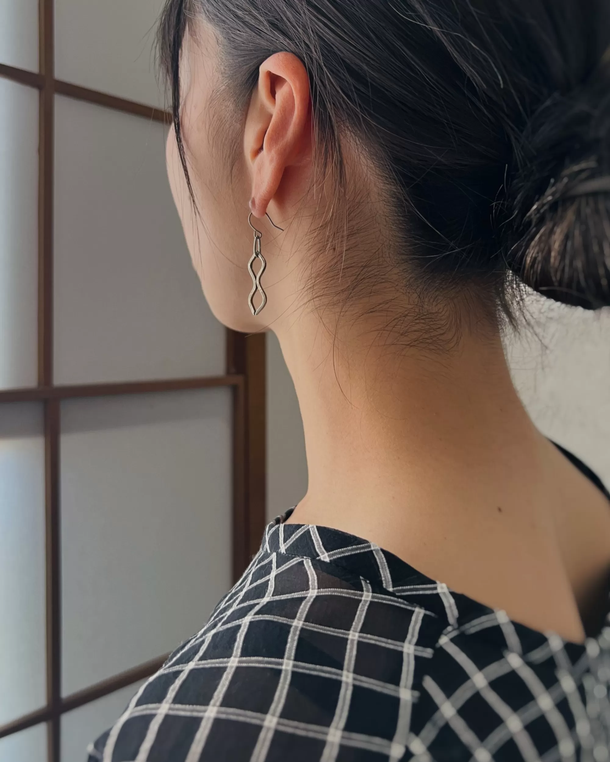 modern marcel : Boucles D'Oreilles Vintage En Argent Cheap