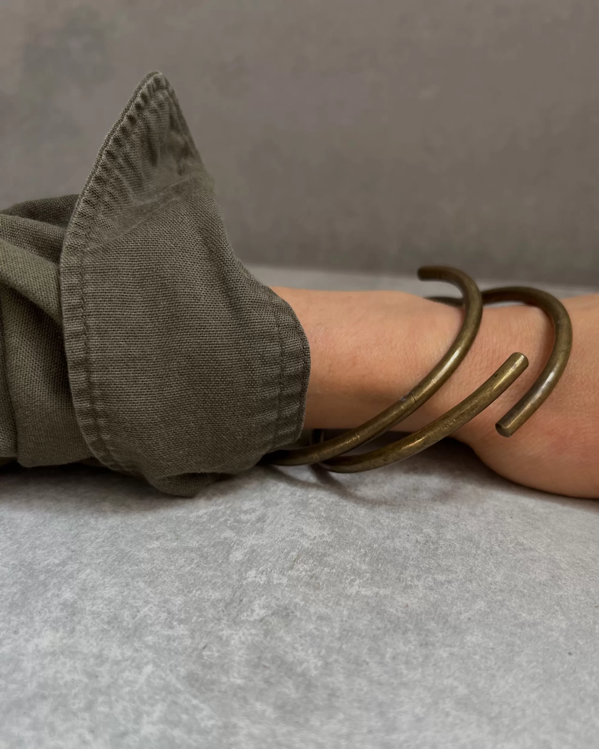 modern marcel : Bracelet Vintage En Laiton Outlet