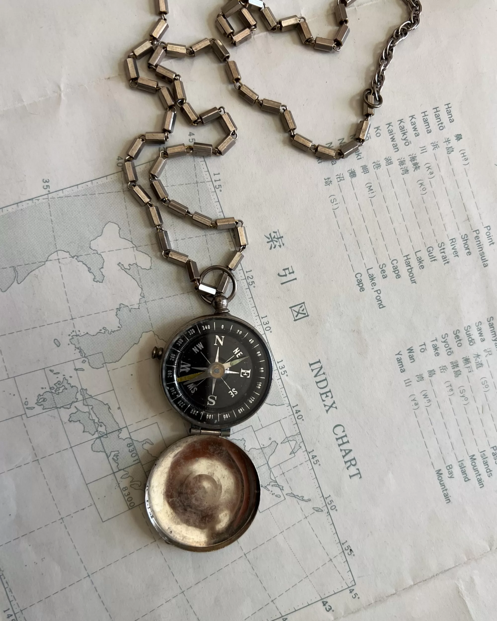 modern marcel : Collier Boussole Vintage Clearance