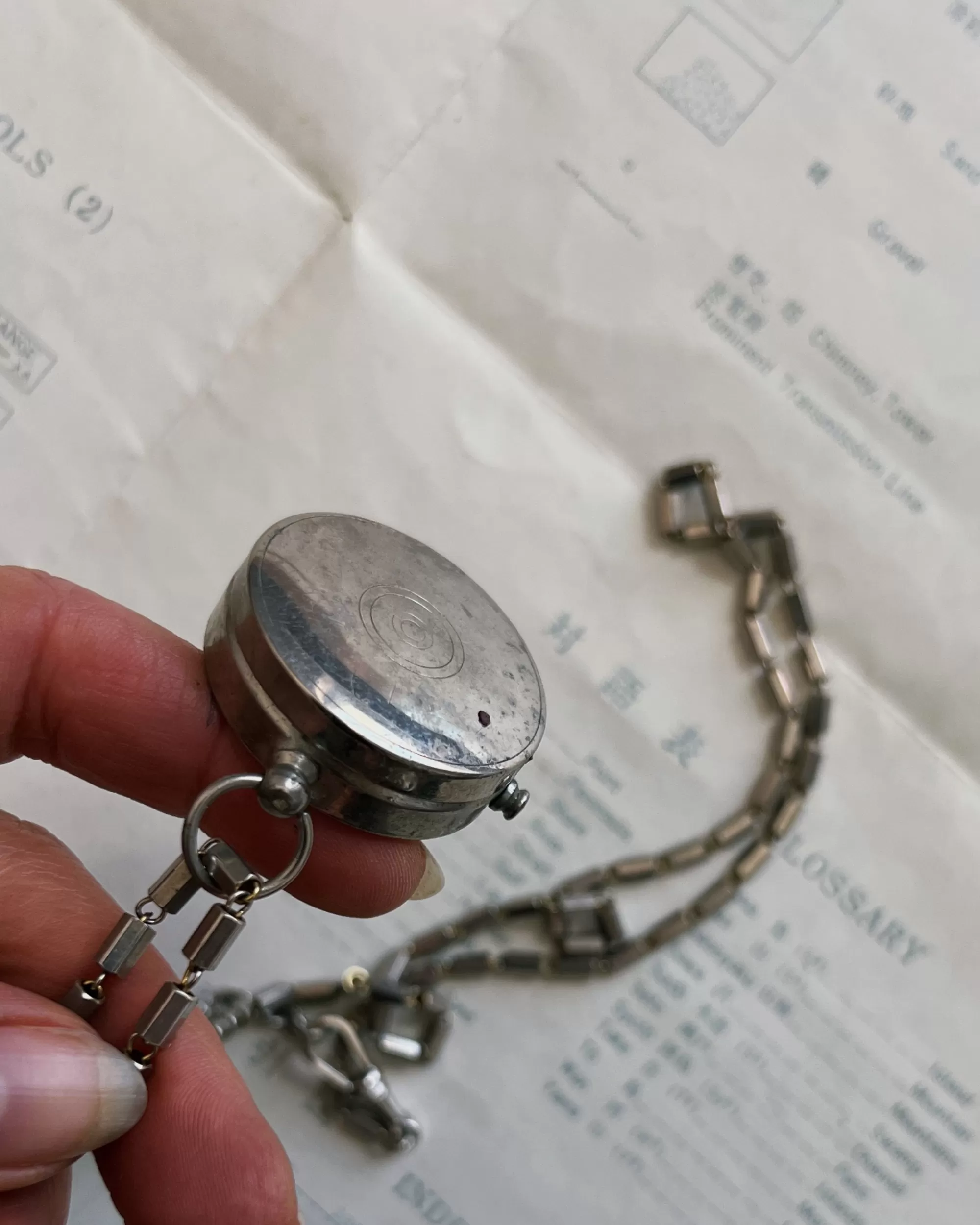 modern marcel : Collier Boussole Vintage Clearance