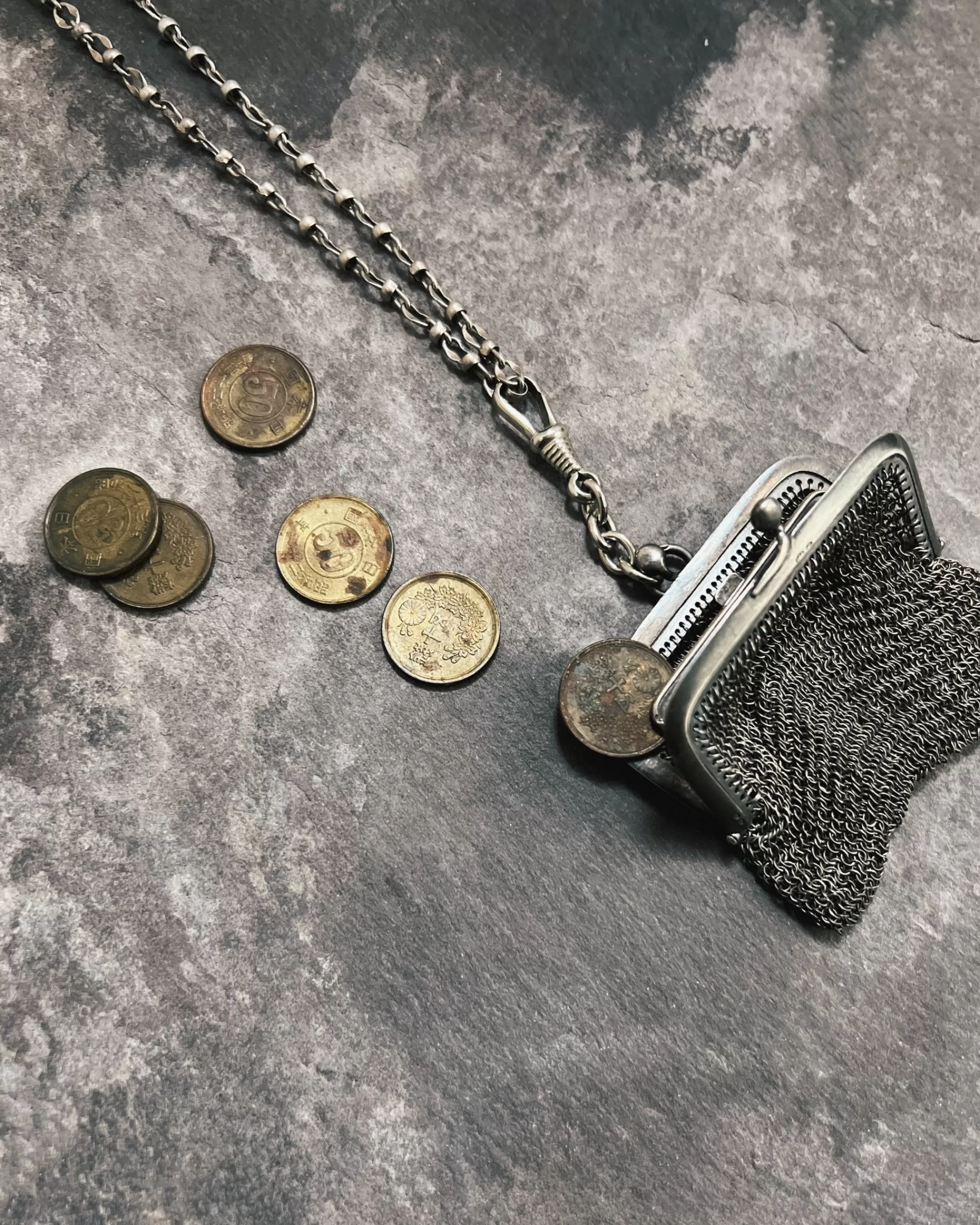 modern marcel : Collier De Sac A Main En Chaine Vintage Clearance