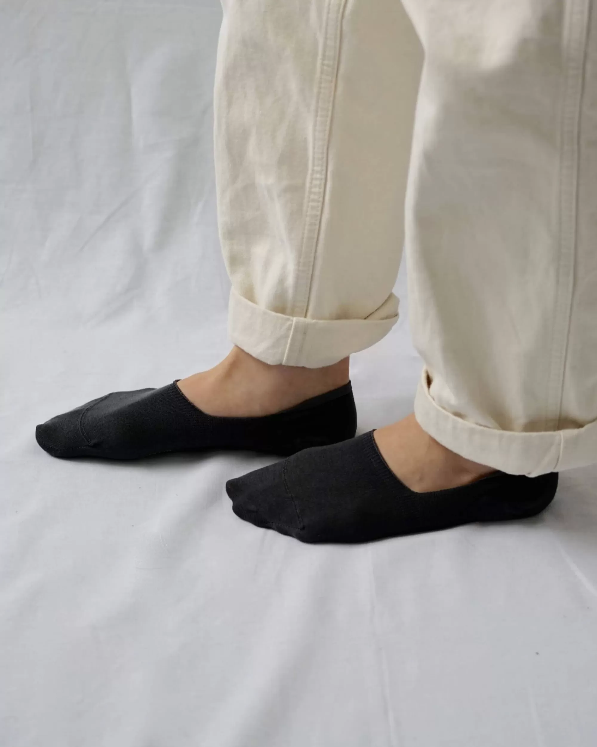 nishiguchi kutsushita : Doublures Invisibles En Coton A Haute Torsion Praha Cheap