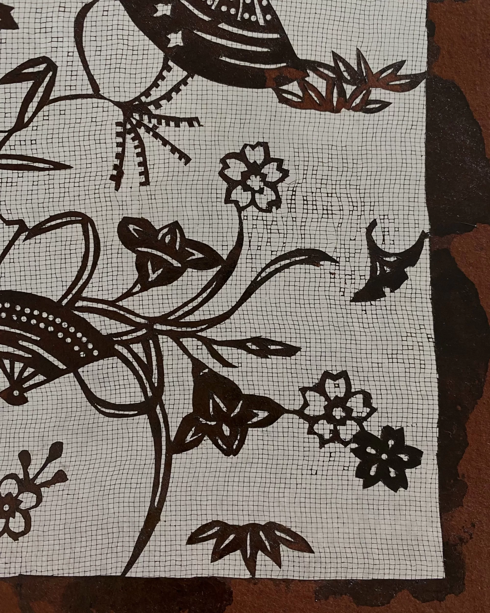 the maker Pochoir Katagami Japonais Vintage Online