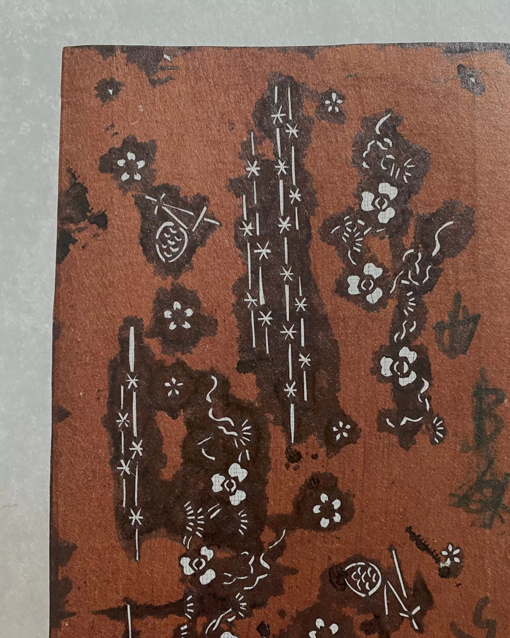 the maker Pochoir Katagami Japonais Vintage Online