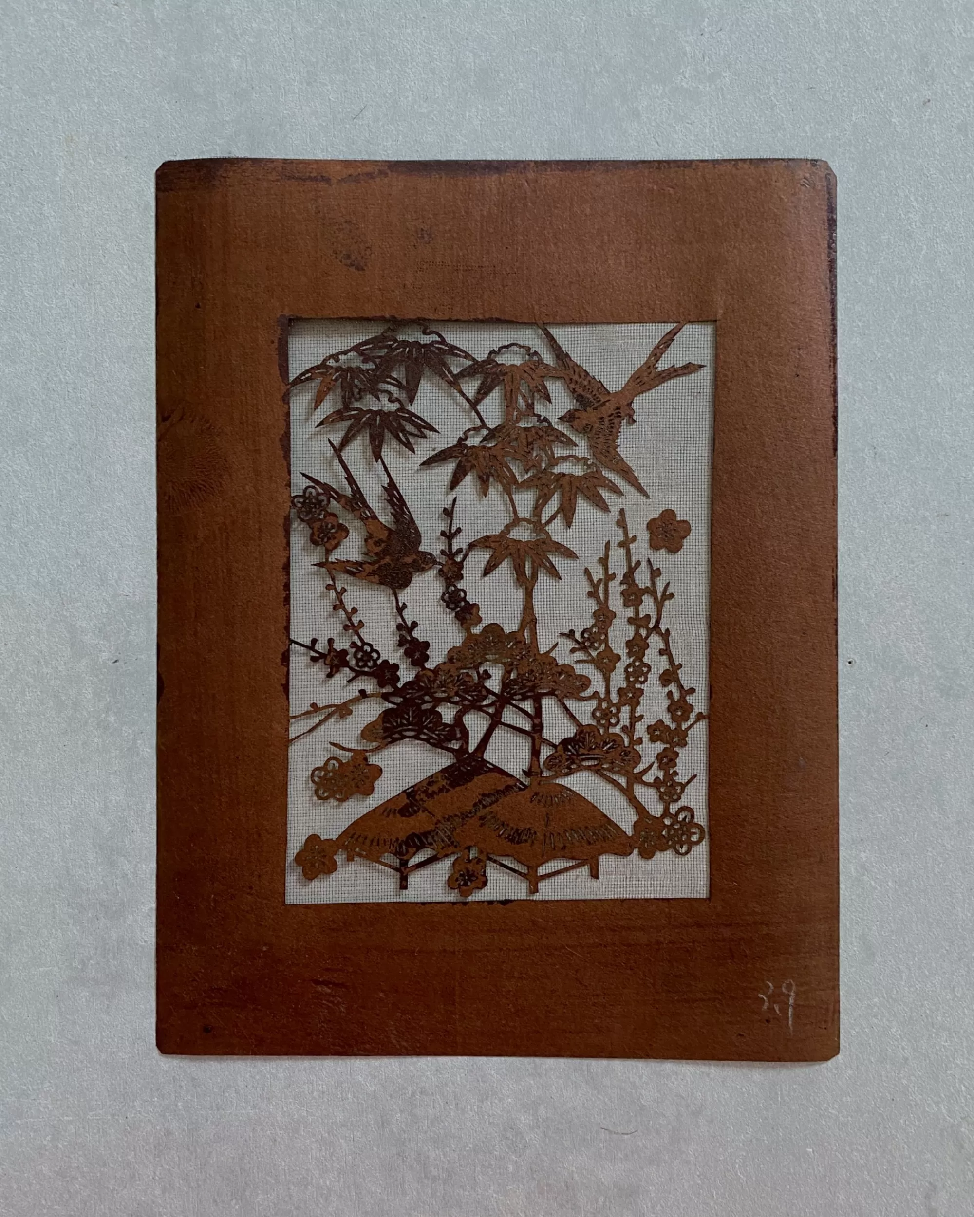 the maker Pochoir Katagami Japonais Vintage Online