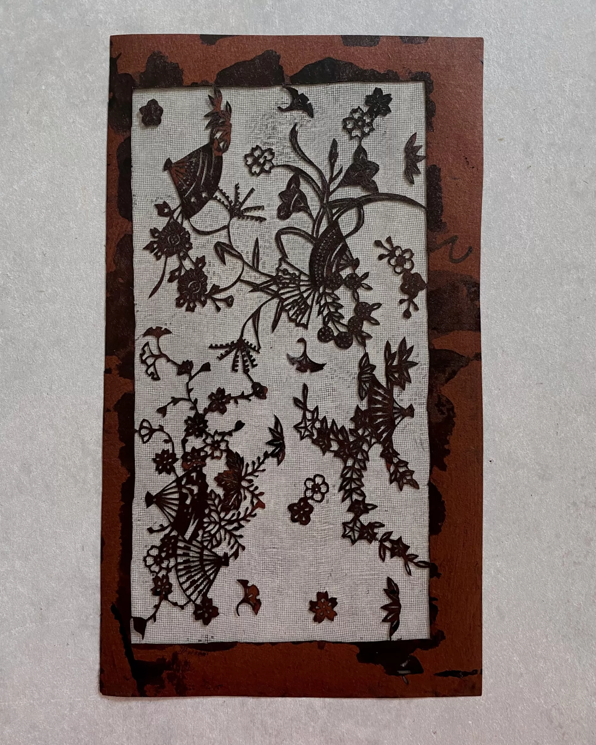 the maker Pochoir Katagami Japonais Vintage Online