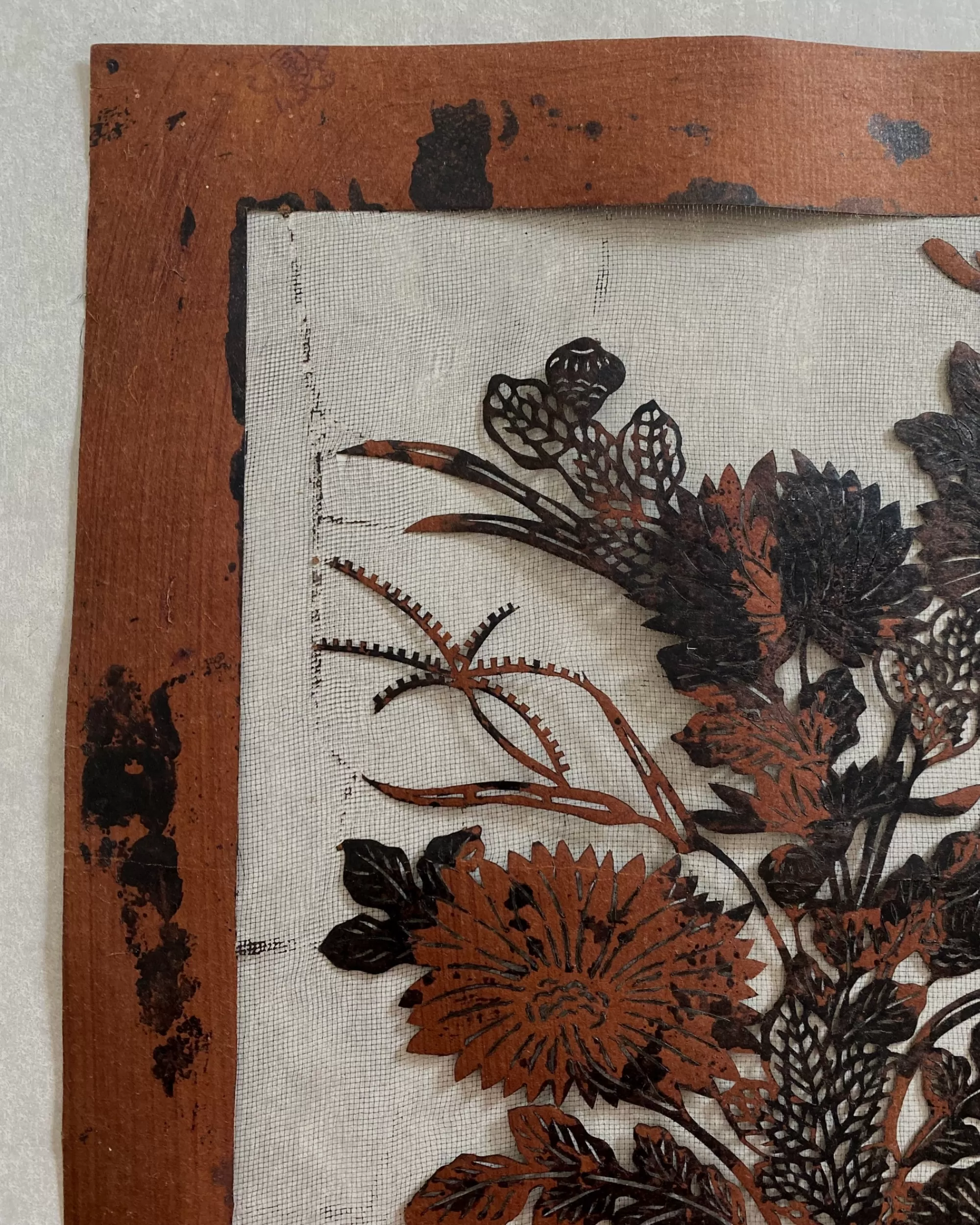the maker Pochoir Katagami Japonais Vintage Best