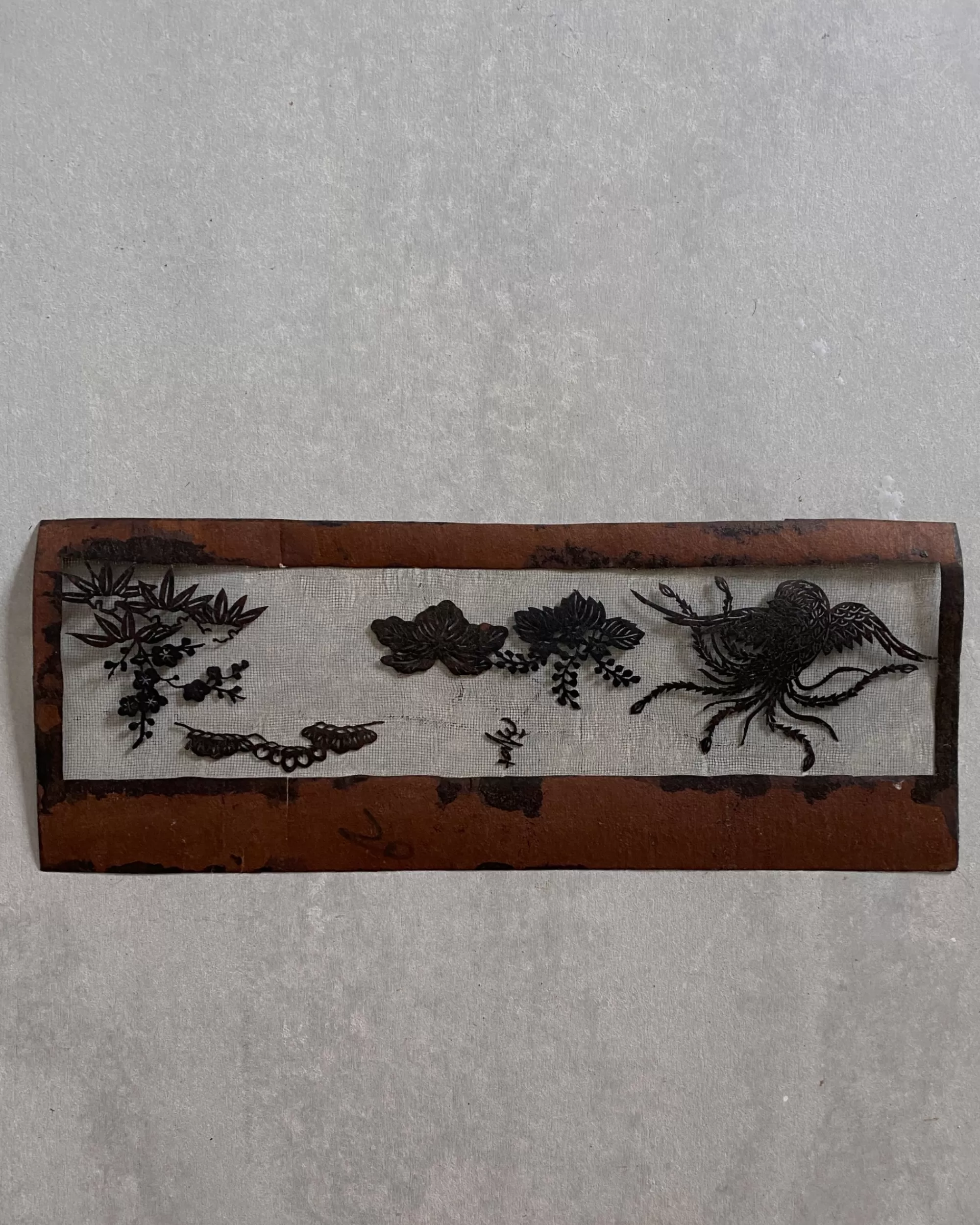 the maker Pochoir Katagami Japonais Vintage Flash Sale
