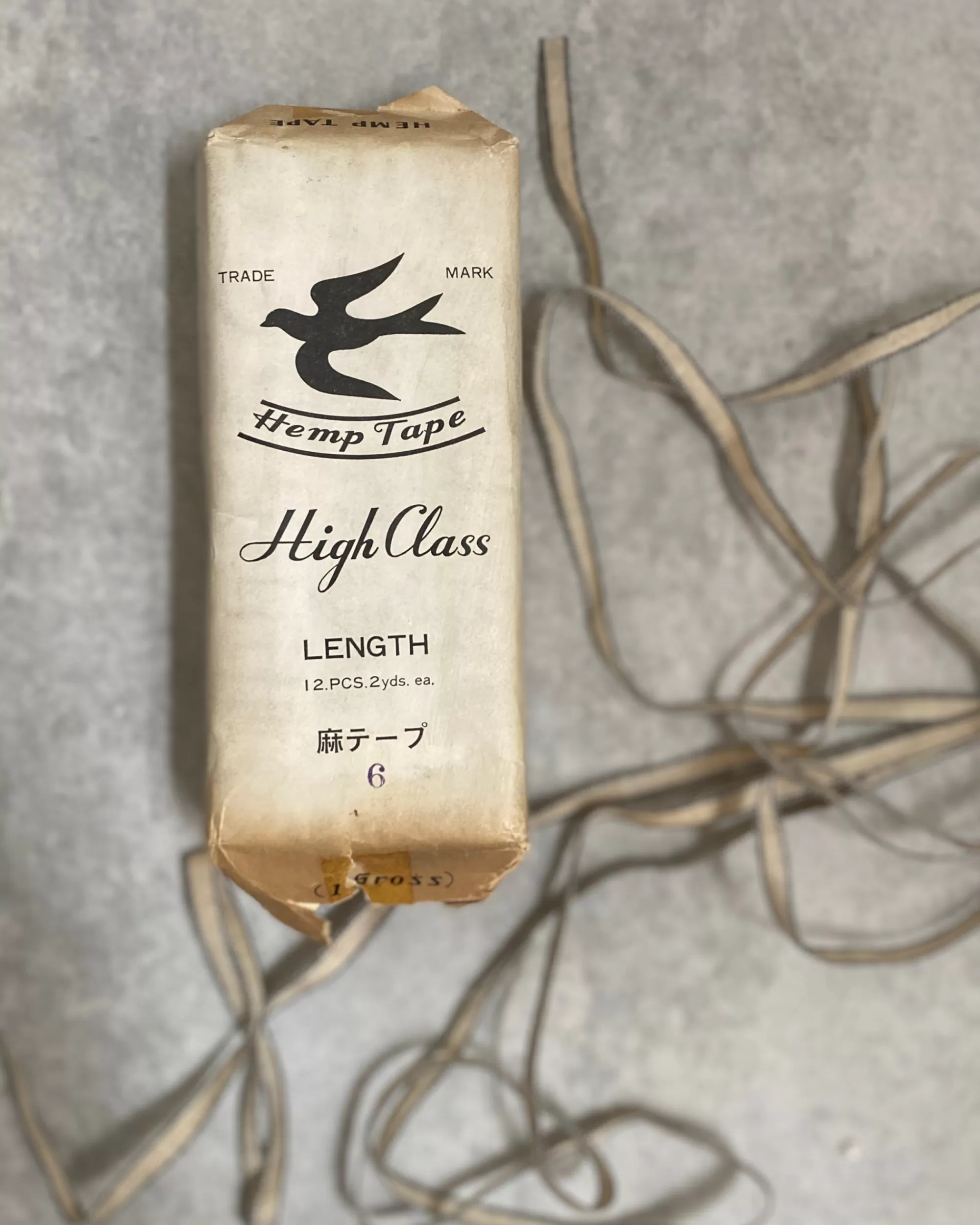 the maker Ruban De Chanvre Japonais Vintage Cheap