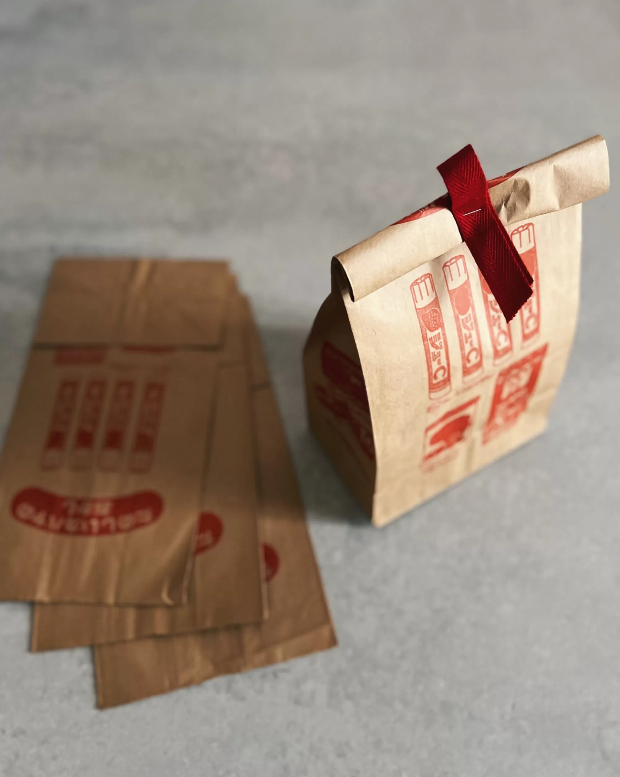 the maker Sac D'Épicerie En Papier Japonais Vintage Store