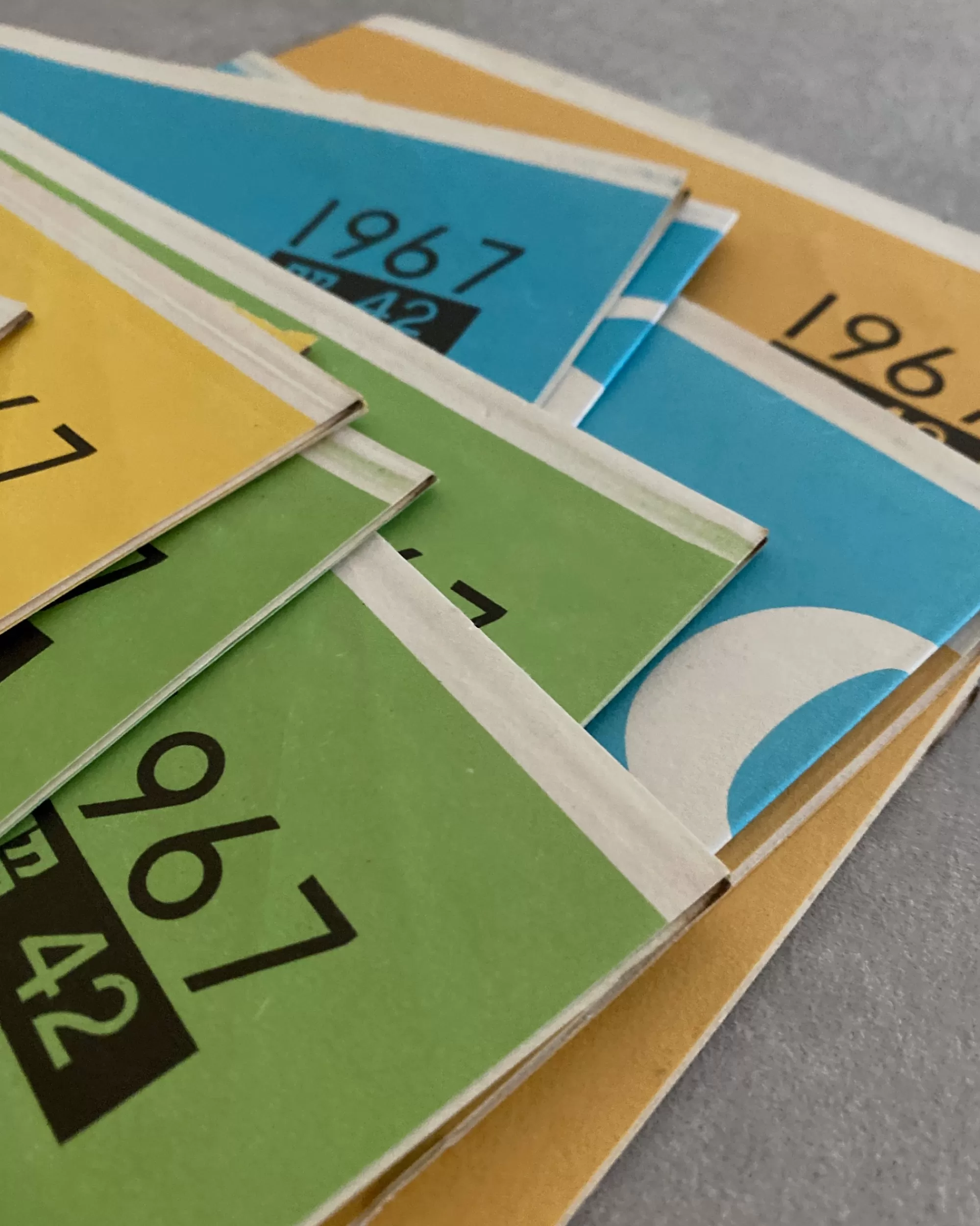 the maker Sakura Shiki : Calendrier Japonais Vintage 1967 Best Sale